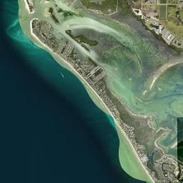 Whitney Beach Florida Satellite Map