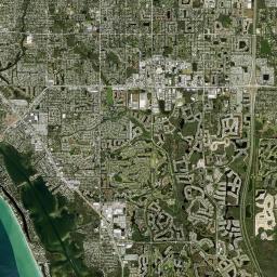 Sunnyland Florida Satellite Map