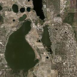 Lake Placid Florida Satellite Map