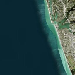 Venice Beach Florida Satellite Map