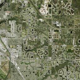 Venice Gardens Florida Satellite Map