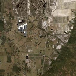 Venus Florida Satellite Map