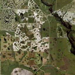 Tarpon Point Florida Satellite Map