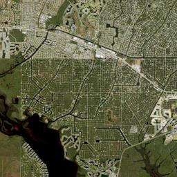 North Port Florida Satellite Map