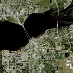 Punta Gorda Isles Florida Satellite Map