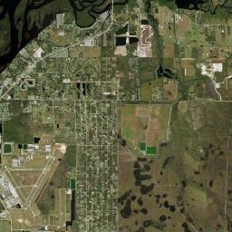 Cleveland Florida Satellite Map