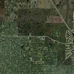 Rood Florida Satellite Map