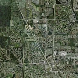Paradise Port Florida Satellite Map