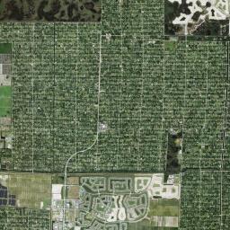 The Acreage Satellite Map