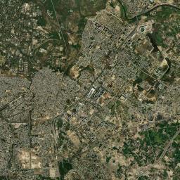 Lucknow District Satellite Map