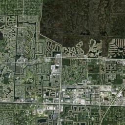 Royal Palm Beach Florida Satellite Map