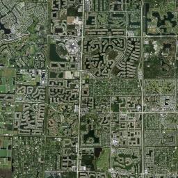 Wellington Florida Satellite Map