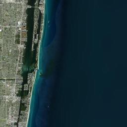 Manalapan Florida Satellite Map