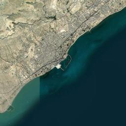 Bandar Lengeh Satellite Map