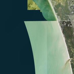 Bonita Shores Florida Satellite Map