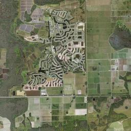 Ave Maria Florida Satellite Map