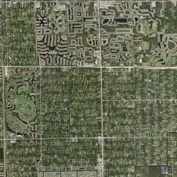Vineyards Florida Satellite Map
