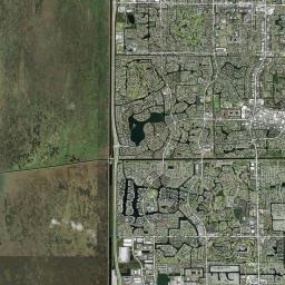 Tamarac Florida Satellite Map