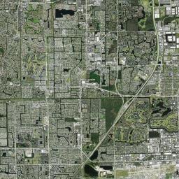 Sabal Palms Estates Florida Satellite Map