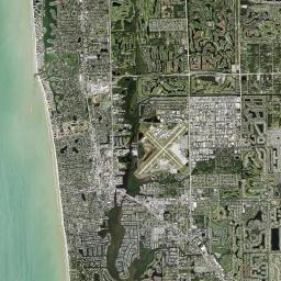 The Moorings Florida Satellite Map