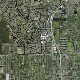 Weston Florida Satellite Map