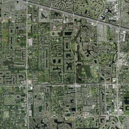 Sunshine Ranches Florida Satellite Map