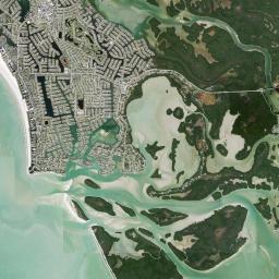 Caxambas Florida Satellite Map