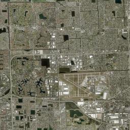 Miami Lakes Florida Satellite Map