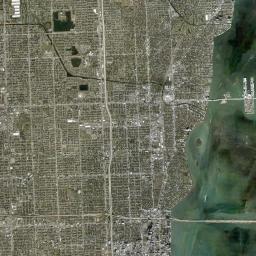 West Little River Florida Satellite Map