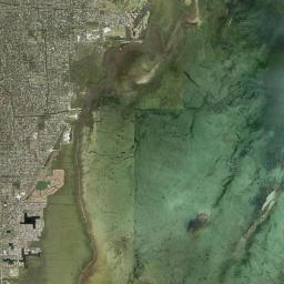 Saga Bay Florida Satellite Map