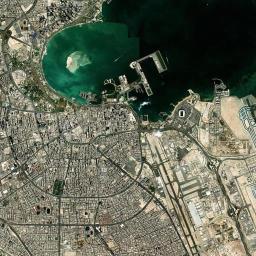 Doha Satellite Map