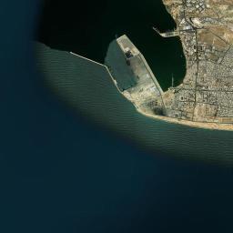 Chabahar Satellite Map