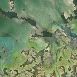 Perky Florida Satellite Map