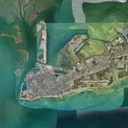Stock Island Florida Satellite Map