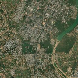 Gandhinagar Satellite Map