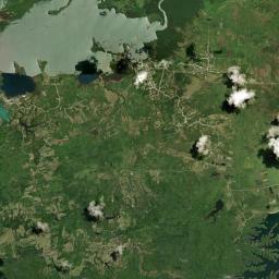 Cabañas Satellite Map