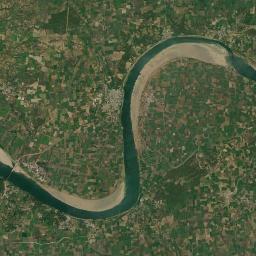Sinor Satellite Map