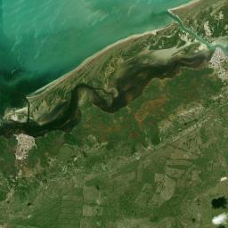 Río Lagartos Satellite Map