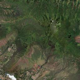 Mākaha Valley Satellite Map