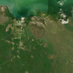 Chiquilá Satellite Map