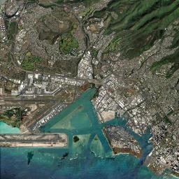 Honolulu Satellite Map