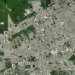 Cancún Satellite Map