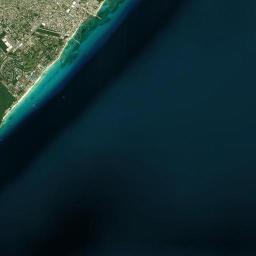 Playa del Carmen Satellite Map