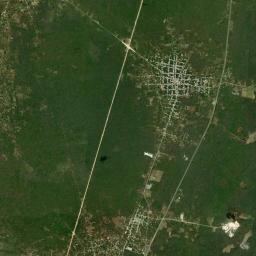 Bécal Satellite Map