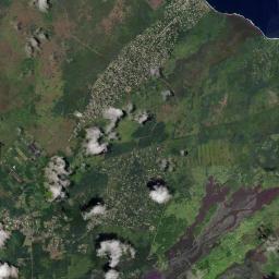 Hawaiian Beaches Satellite Map