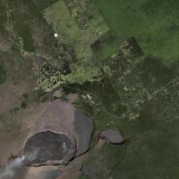 Volcano Satellite Map