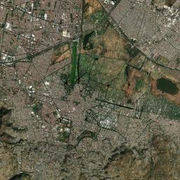 Xochimilco Satellite Map
