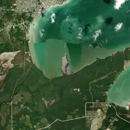 Corozal Satellite Map