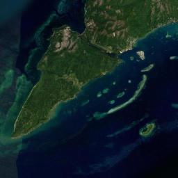 Guanaja Satellite Map