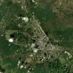 Poptún Satellite Map